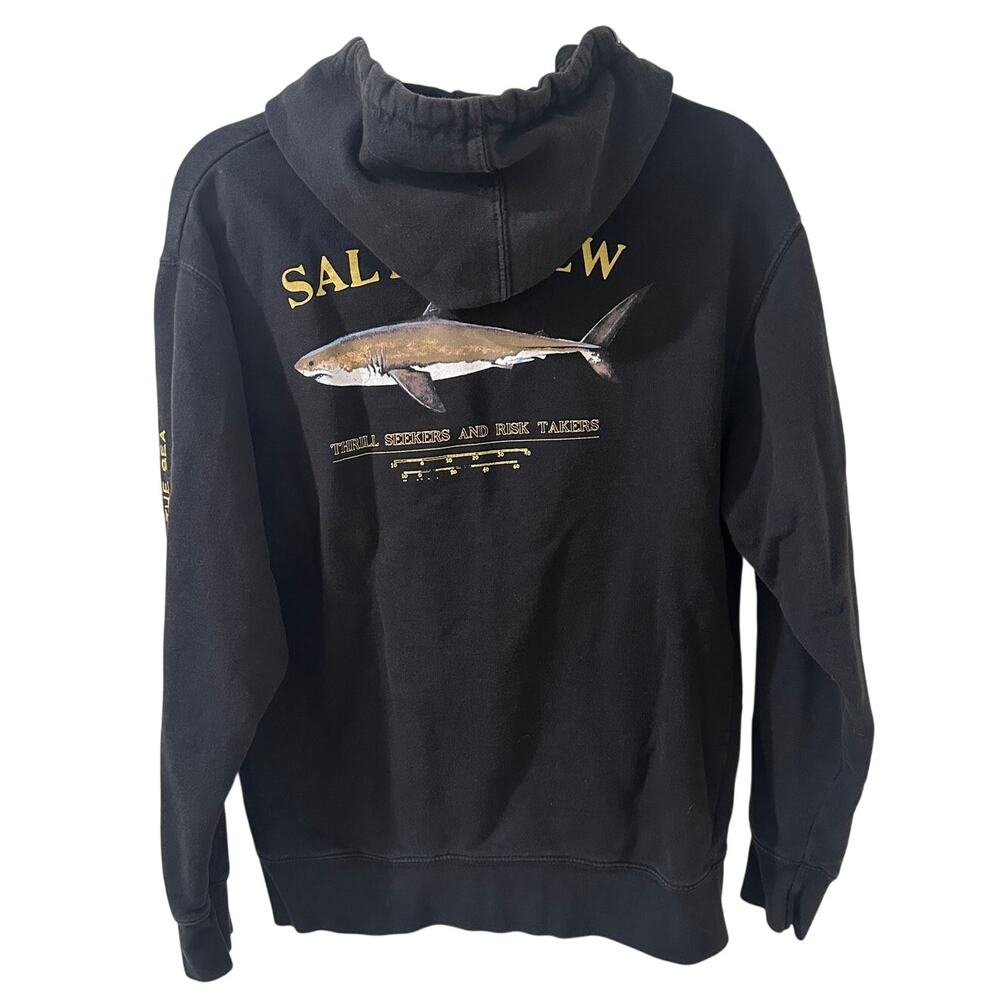 Salty Crew Thrill Seekers & Risk Takers Collection Kangaroo Hoodie Size Medium